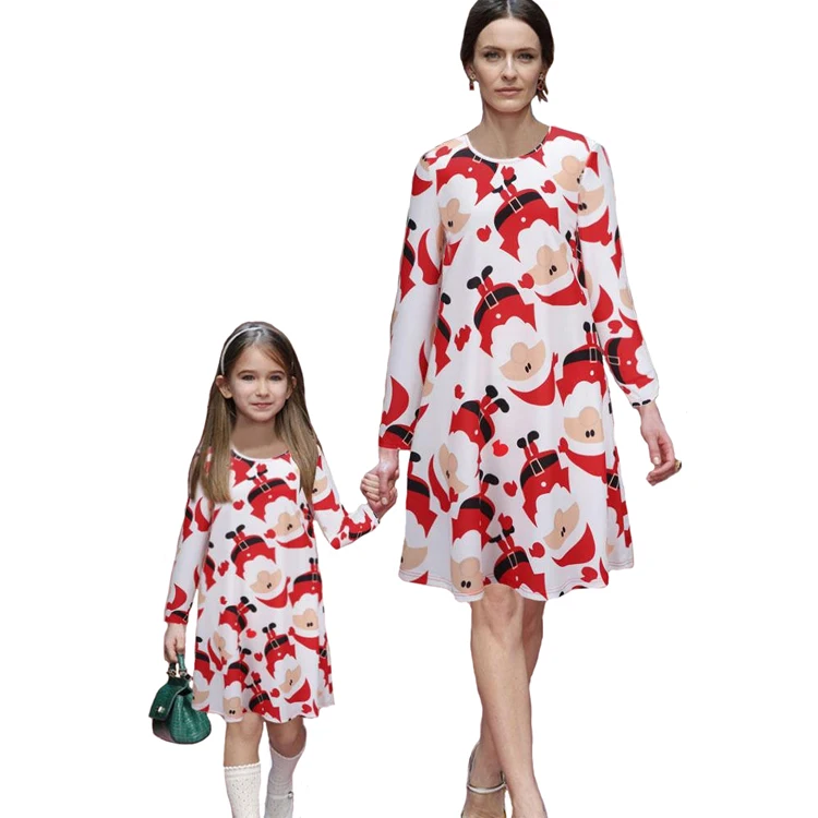 Oem Odm Acceptable Family Matching Clothes Outfits Mother And Daughter