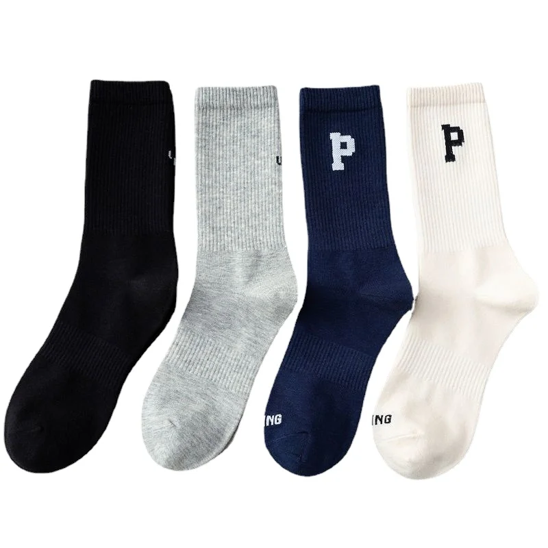 

Fast Delivery 100% Cotton Fashionable Socks Classical Crew Design Mens Daily Socks Anti-Bacterial Anti-Odor Calf Men Socks