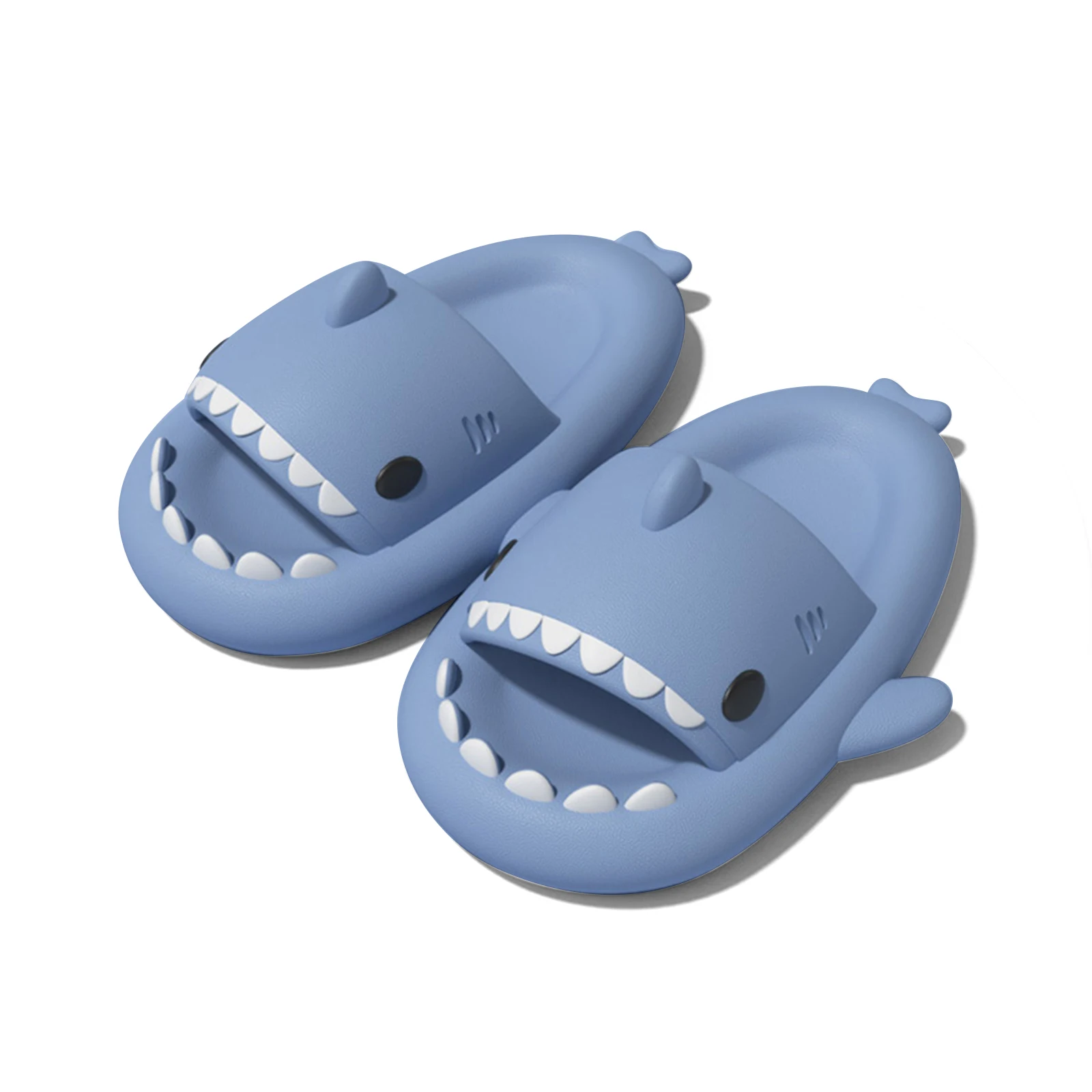 

New Arrive Cute Design Shark Slipper Lightweight Anti-slip Shark Slides Unisex Children Slippers