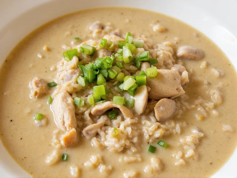 Classic Chicken Rice Casserole with Mushroom Soup