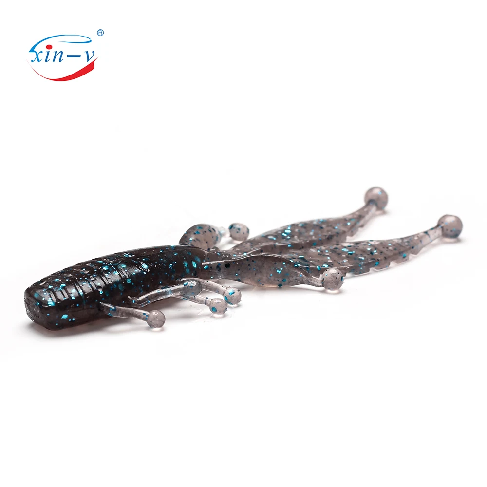 

XINV CRAW90 90MM/5.9G 8PCS/BAG soft lure fishing lure bass, Vavious colors