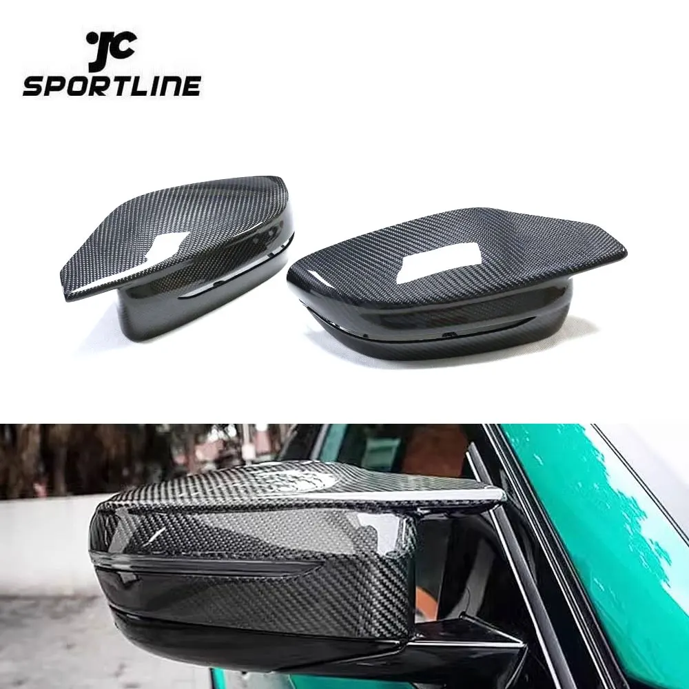 

Carbon Fiber G8x Rear View Mirror Covers for BMW G80 M3 G82 G83 M4 Competition 2021 2022 LHD