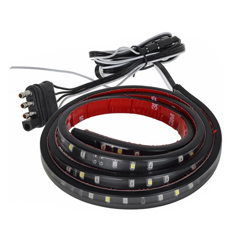 
49 inch truck tailgate light strip flexible bi-color 12V 2835 70SMD LED turn signal light 