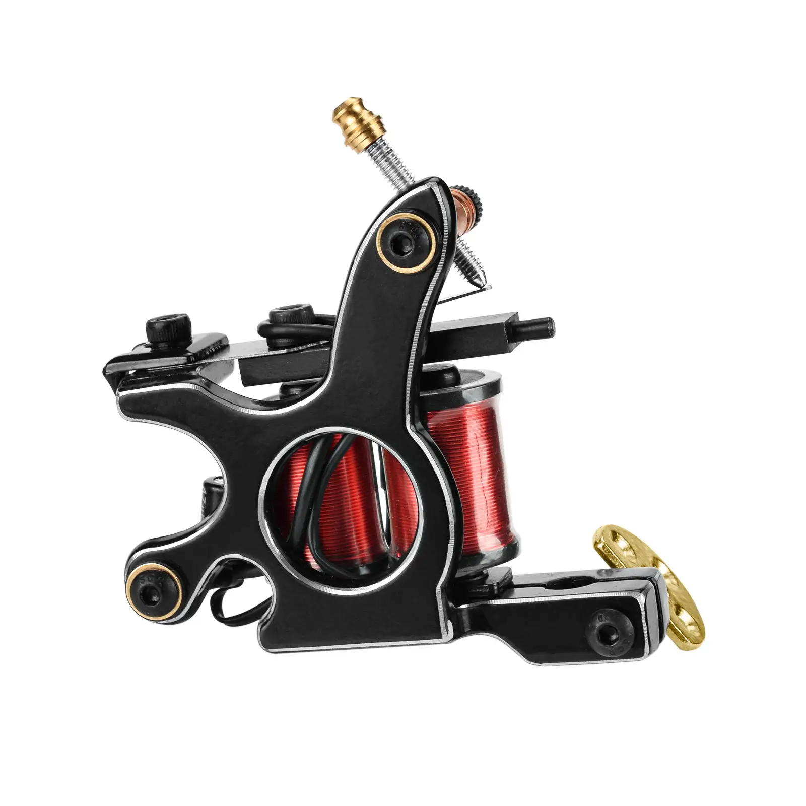 

Coil Tattoo Machine Gun 10 Wraps Coils Professional for Liner Body Art Supply Tattoo Equipment