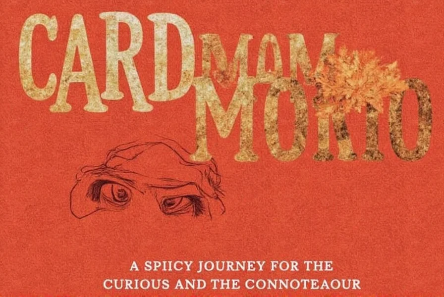 cardomomo a spicy journey for the curious and the connoisseur
