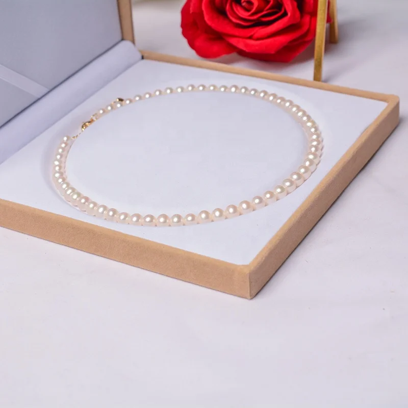 

haiyang collana donna natural freshwater pearl necklace jewelry necklace aaa trendy pearl jewellery