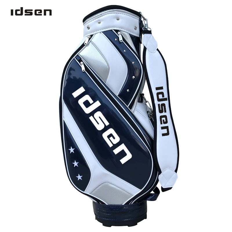 

Hot sale brand golf stand bag leather for man custom LOGO