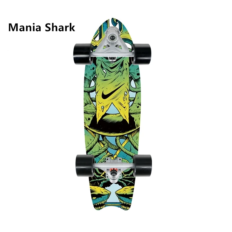 

Fishtail Land surf skateboard CX7 skateboard deck canadian mapl veneer Board Skie-free Simulation Surfboard skateboard custom