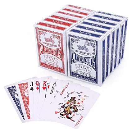 

Custom playing card deck printing poker paper games card poker cards for adults