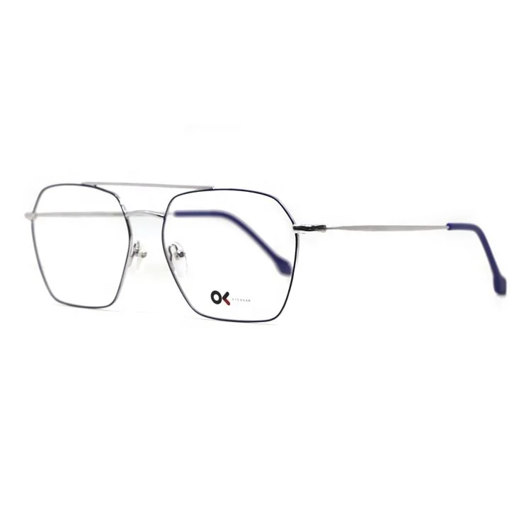 

2020 Big Size Fashional Men Metal Optical Frames Frames Glasses Monturas De Lentes, Gold/gun/black /silver
