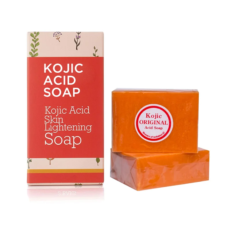 

Wholesale Natural Soap Brightening with Hyaluronic Acid Skin Lightening Papaya & Kojic Acid Soap for Dark Skin