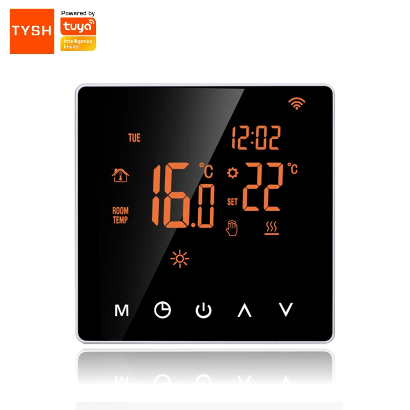 

TYSH Factory Direct Wifi Smart Thermostat Tuya For Smart Home Diy Works With Alexa Google Home