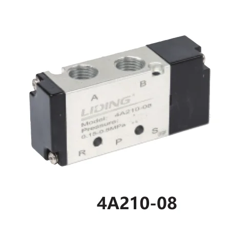 
3v 4v series two position three way inner guide type pneumatic control solenoid valve 