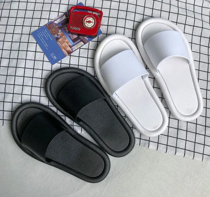 

Simple Flip Flop Sandals Bathroom Men'S Fashion Indoor And Outdoor Non-Slip Tide Outer Wear Korean Home Slippers