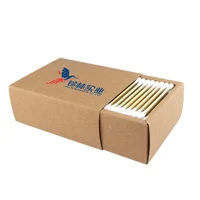 

eco-friendly paper square box bamboo stick cotton bud