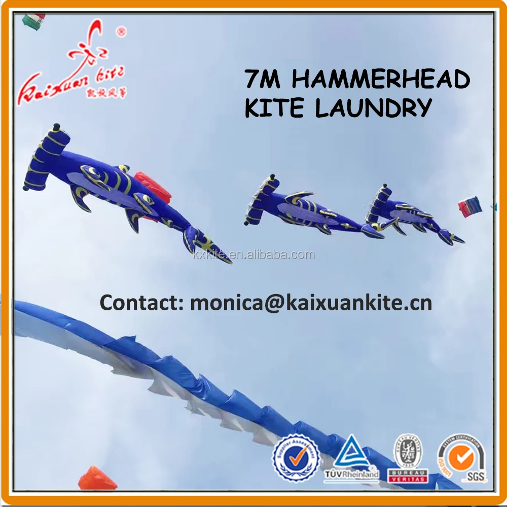 7m Hammerhead Shark Kite Laundry From Weifang Kaixuan Kite Buy Kite