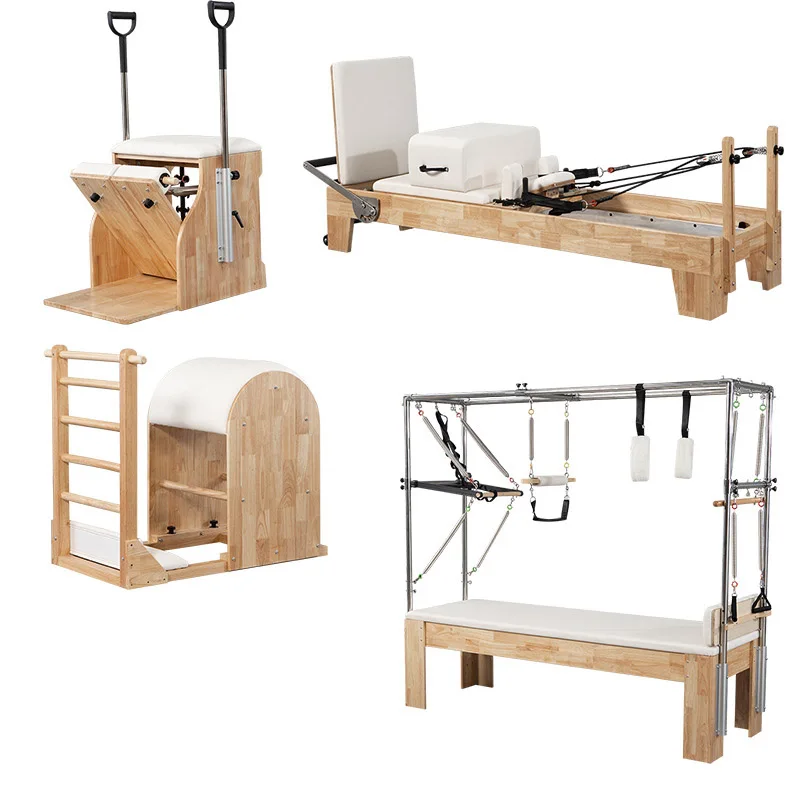 

Professioanl Manufacturer Wood Aluminum Alloy Pilates Reformers Pilates 5 Sets