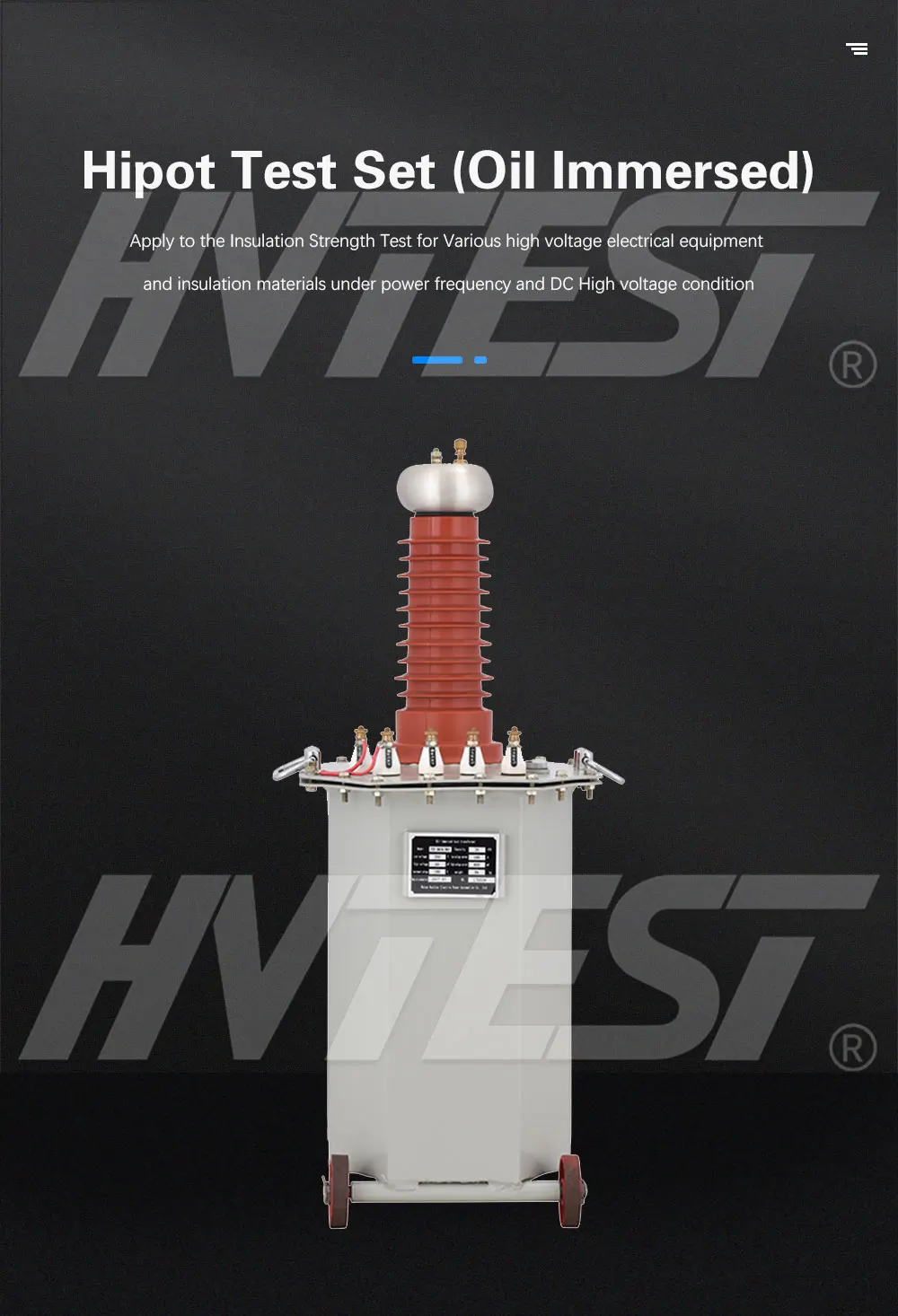 Ht10010 Nonwoven High Voltage Electrostatic Generator Static