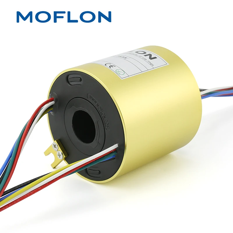 Slip Ring Bore Small Through Hole Slip Ring Swivel Joint Moog Senring ...