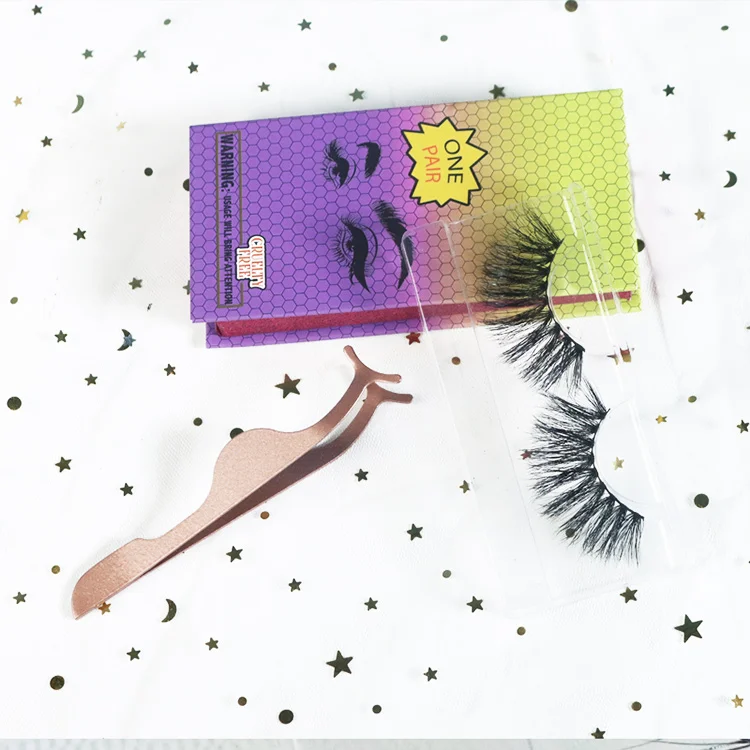 

Factory price strip eyelashes 5d mink lashes wholesale 25mm fluffy false real mink eyelash