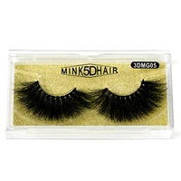 

High quality customized private label 3D mink eyelash