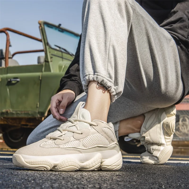 

Spring Lateset Pattern Putian High Quality Fashion Men Sports Shoes YUNTI AK500 Casual Men Sneakers Breathable, Black;white;beige;green;purple