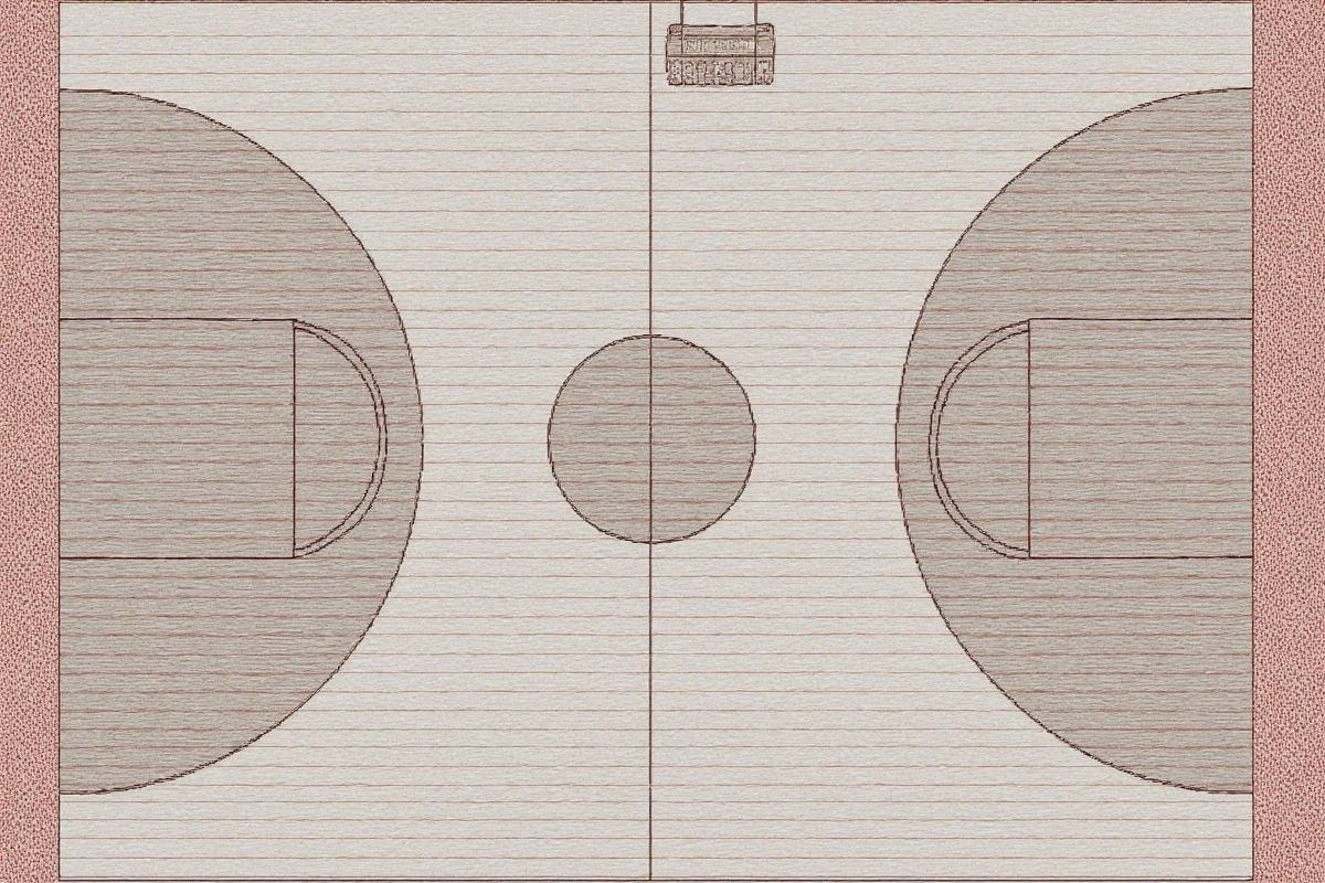 how tall is a basketball ring