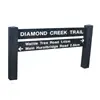 tracking international china post ISO9001 certificate Powder Coated Steel Configurations privacy fence panels