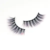 

New Style Samples Private Label Silk Eyelash Color Eyelashes