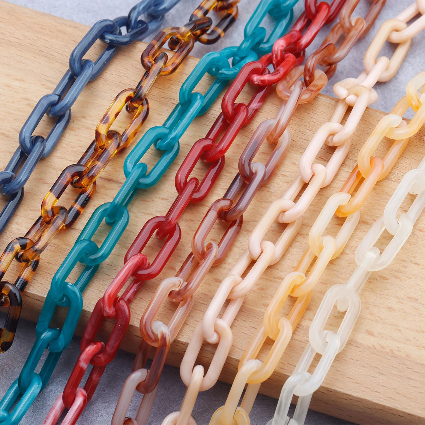 

the most popular chain plastic diy bracelet necklace jewelry accessories C132 1m/lot, Picture