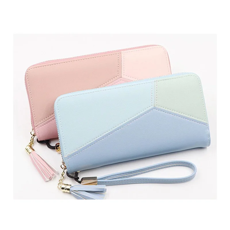 

wristlet wallet 2021 for women fashionable PU leather wallet