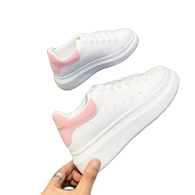 

Breathable height increasing platform chunky shoes casual high wedge sneaker for women