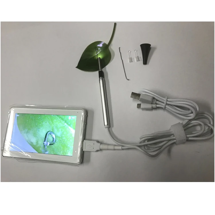 

Health care 3.9mm ear cleaner digital ENT endoscope 4.5inch LCD video ear otoscope with lcd screen