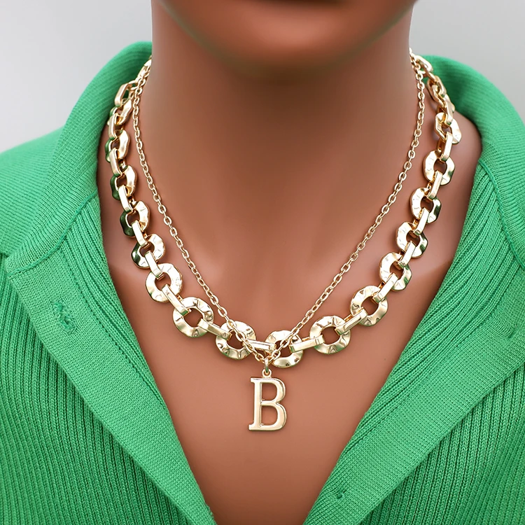 

Hip Hop Luxury Big Chain Gold Custom Necklace Cuban Link Chain Hand Made Chain 18K Gold Plated Necklace For Men Women