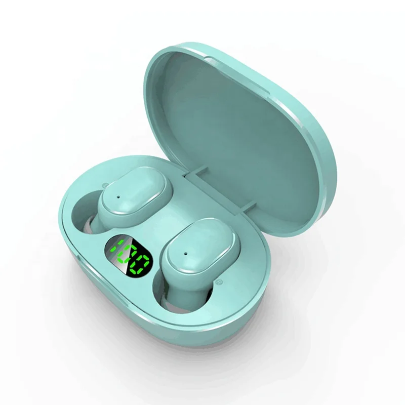 

Macaron MINI E6S BT 5.0 TWS Wireless Earbuds Sports Headphone LED Display Colorful Waterproof Earphone for Xiaomi Redmi Airdots
