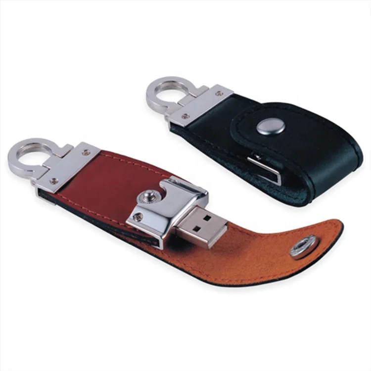 

Wholesale custom logo 32gb upgraded 2tb leather usb flash drive