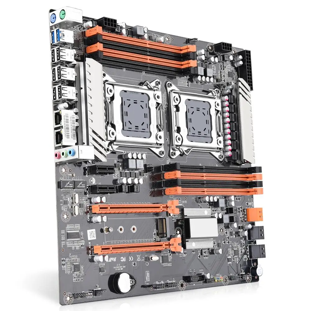Intel Core X79 Dual computer motherboard with 2x LGA 2011DDR3 quad channels 256GB