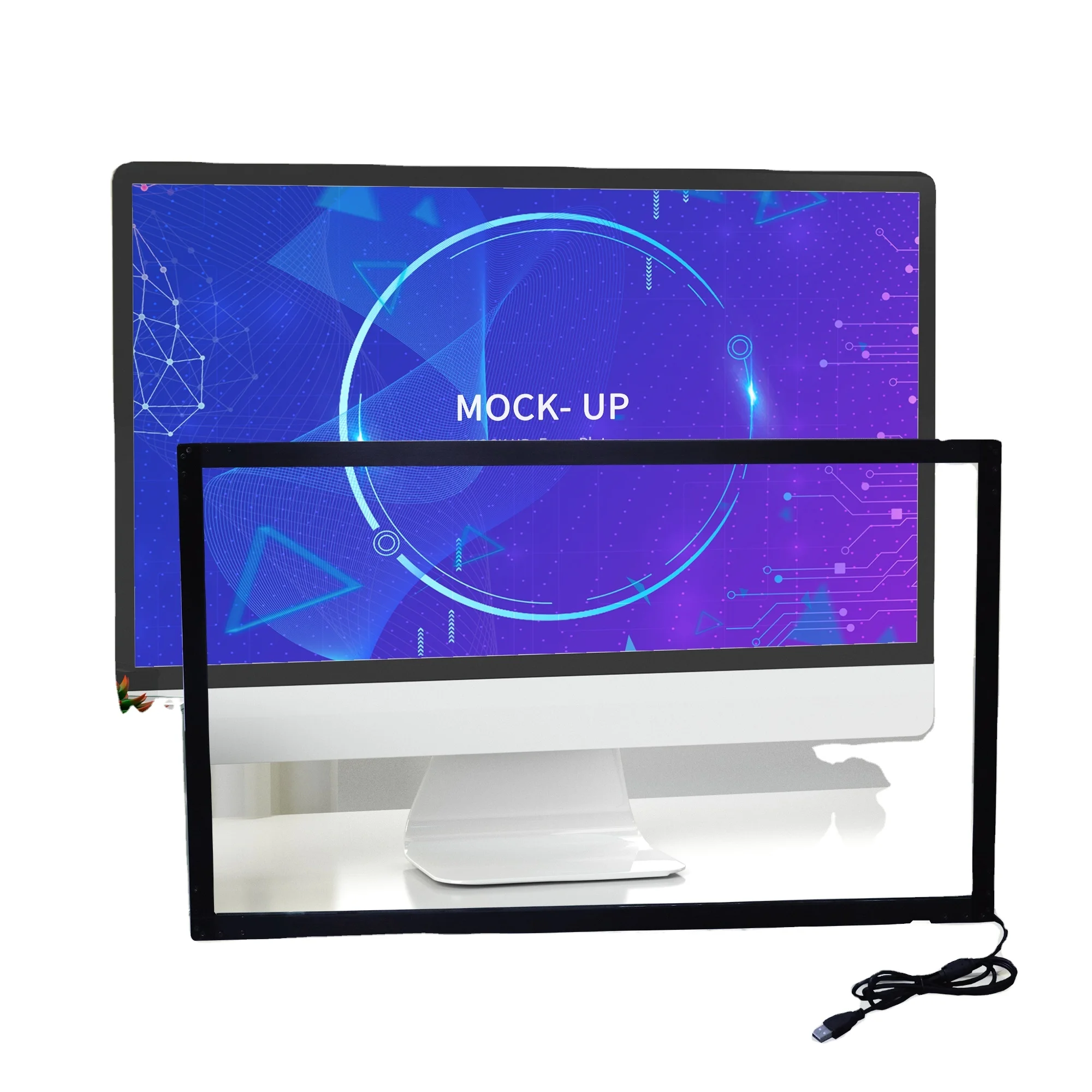 

China factory sales High quality 27 inch infrared touch overlay, large IR Touch Screen Panel kit