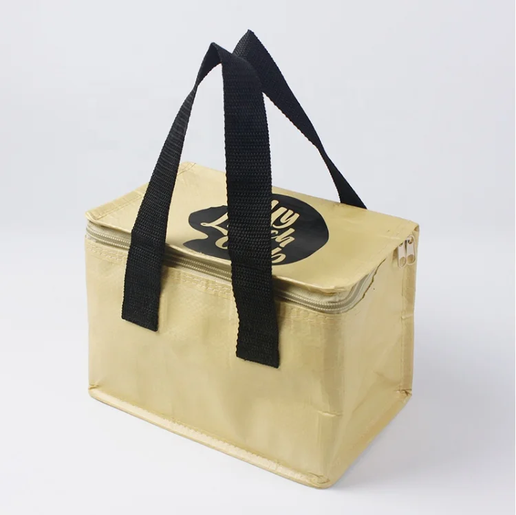 

wholesale waterproof custom pp woven pp woven thermal insulated cooler bags