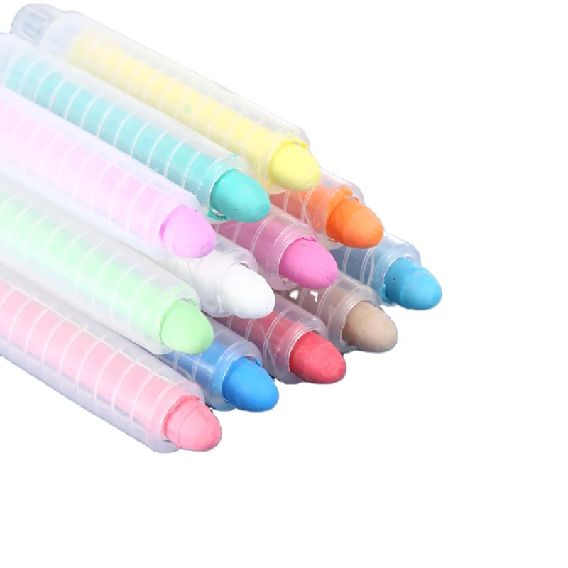 
Street Painting Non-toxic Black Kids Drawing Soft Pastel Chalk 