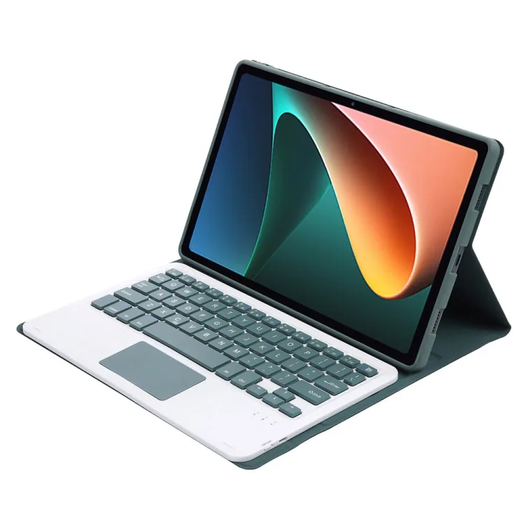 

Ultra-thin Detachable Lambskin Texture TPU Keyboard Leather Tablet Case with Holder