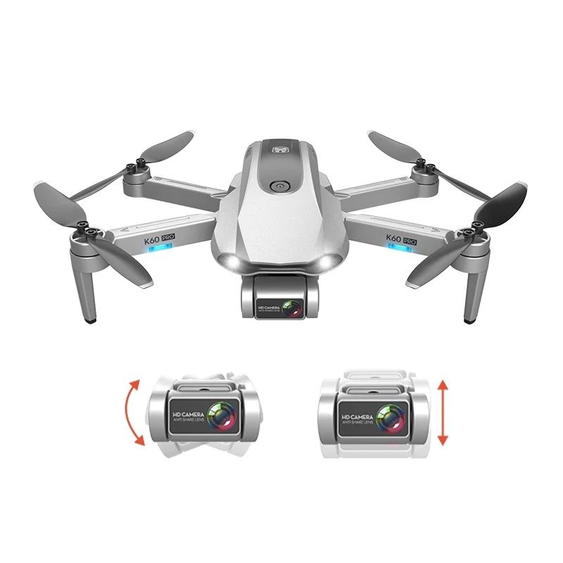 

GPS FOLDABLE 6K HD camera 5G 30MINTES FLYING TIME 1200 M distance control K60 PRO drone