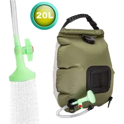 Shower Bag for Camping 5 Gallons/20L Portable Outd