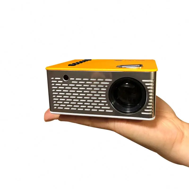 

Home Mini Pocket Led HD Mobile Phone UC28D Projector Support 4K, Yellow