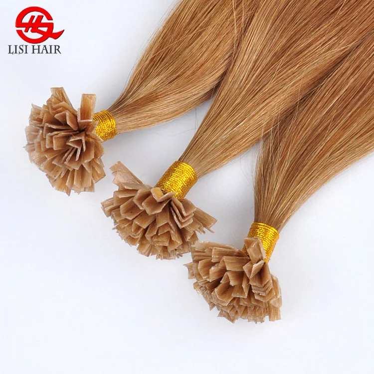 
NO TANGLING NO SHEDDING fan y tip extension human hair, top selling hair products in alibaba usa 