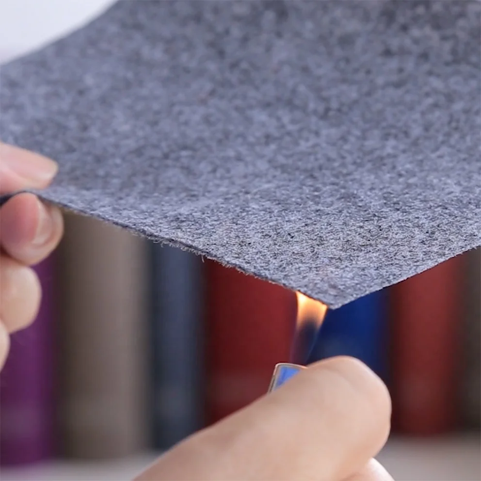 Fire Retardant Rib Exhibition Carpets Runner Rug From Nonwoven