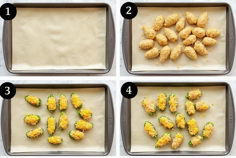 Jalapeño-Popper mit Panade Kruste