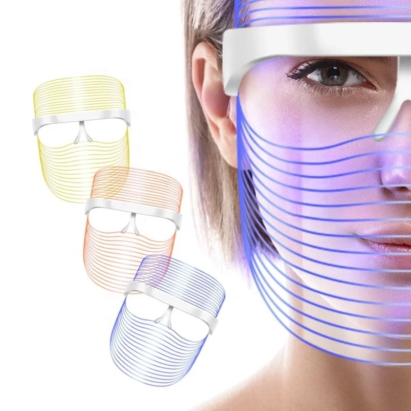 

LED Facial Light Therapy PDT Machine Spectrum Photon Skin Rejuvenation Ledmask Luminotherapie Mascherina Dropship Face Mask LED