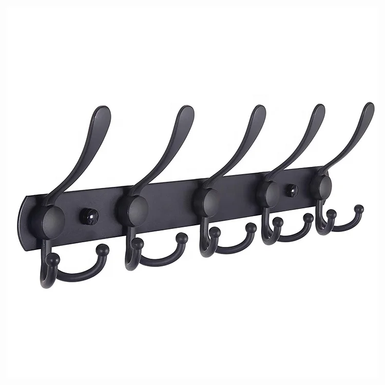 

Metal Wall Hooks 5 Hooks Wall Hanger Wall Mount Coat Hooks