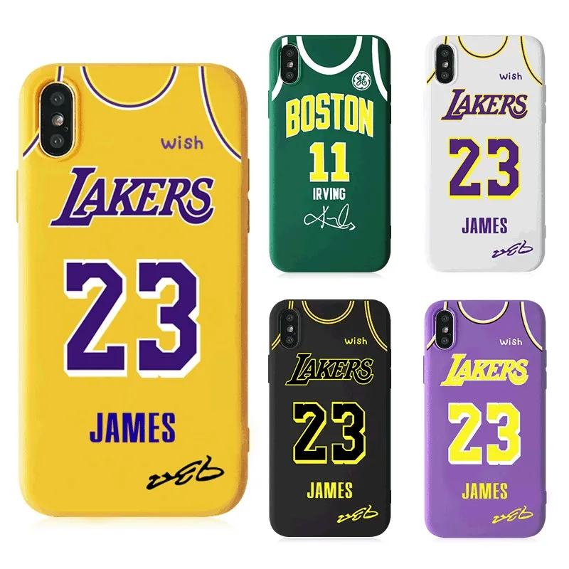 

Basketball player custom designed phone cases for iphone 6 7 8p x xr max 11 pro max, for iphone 11 pro case basketball, 5 colors